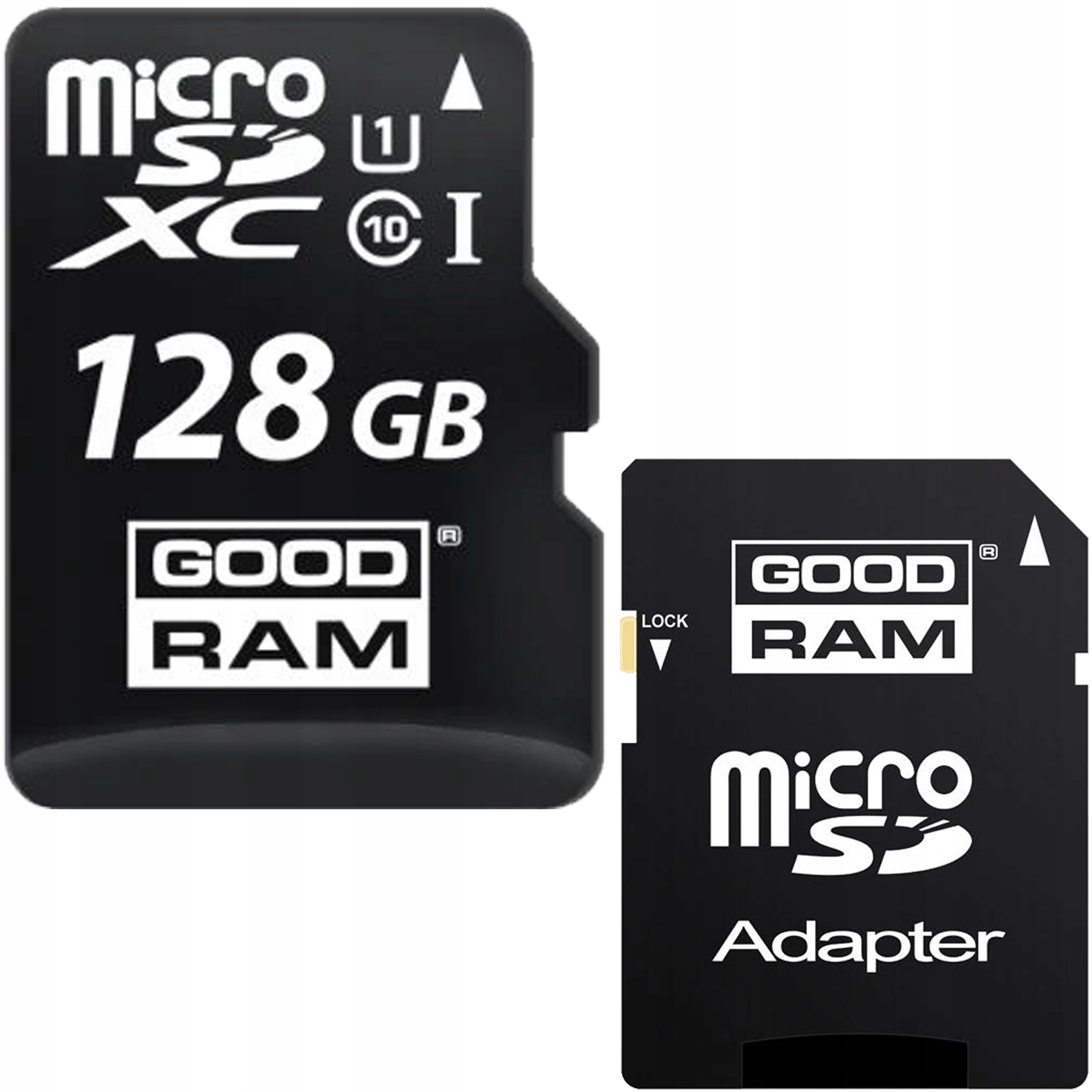 KARTA PAMIĘCI 128GB microSD Goodram + adapter
