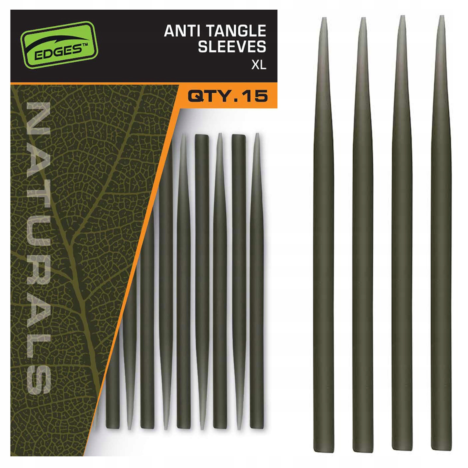 2x Gumki Antysplątaniowe Wędkarskie Karpiowe Naturals Anti Tangle Fox XL