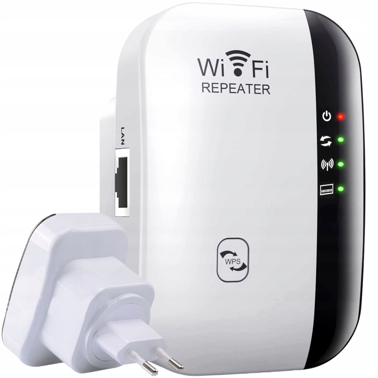 

Wzmacniacz Sygnału Wi-Fi Mocny Repeater 300Mb/s