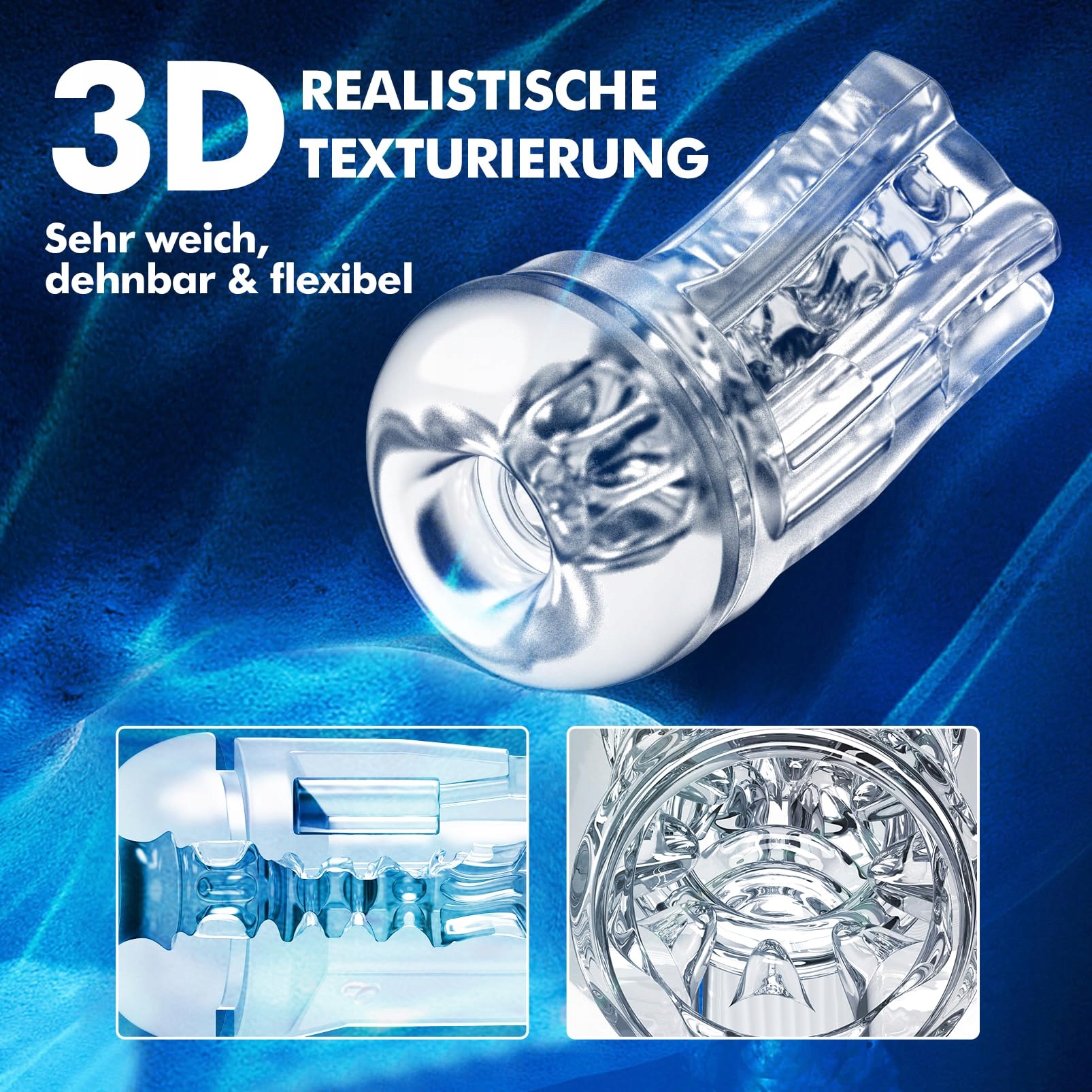 AUTOMATISCHER Saug Masturbator Dla Mężczyzn Elektryczny Stymulator — miniatura 5