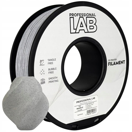 Filament PLA Marble Prof. Lab 1,75mm 1kg efekt marmuru do drukarki 3D