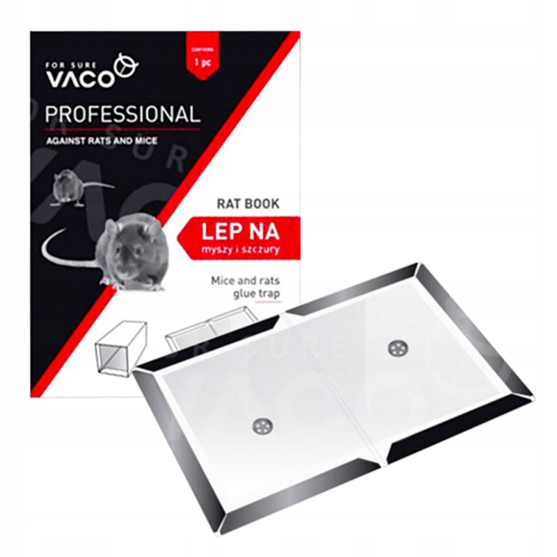 

Vaco RATBook Silny Lep na mszy Pułapka Szczury 1 s