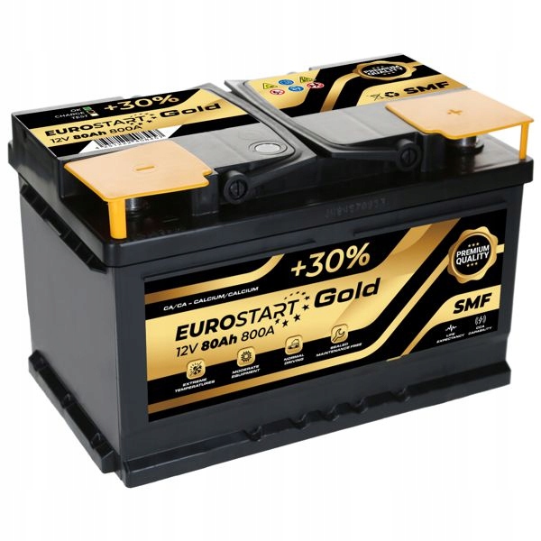 Akumulator Euro-Start GOLD SMF 12V 85Ah/850A+P L4B