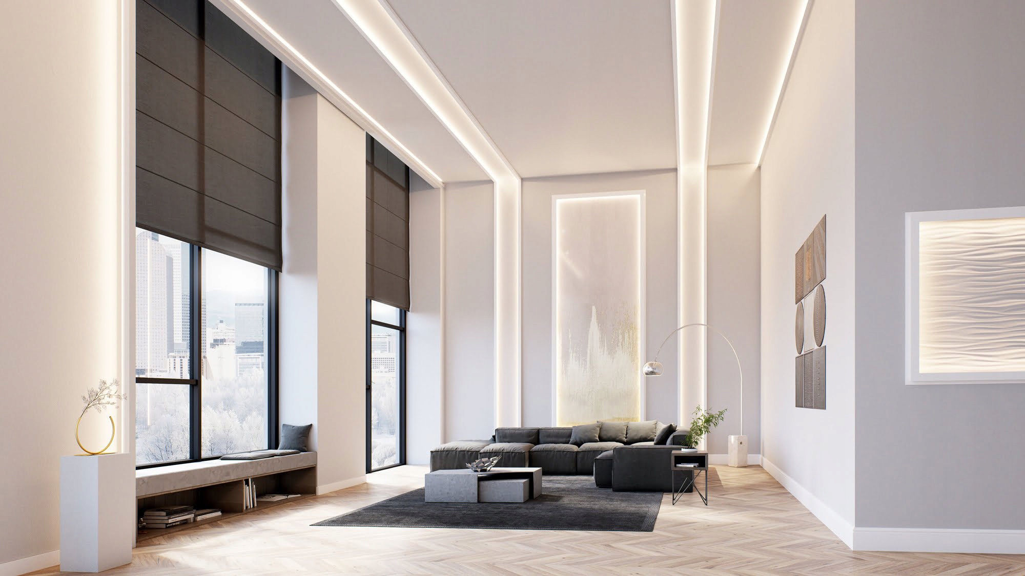 PROFIL LED ALUMINIOWY do GK karton gips płyt kafli glazury 2m + klosz Typ profil do LED