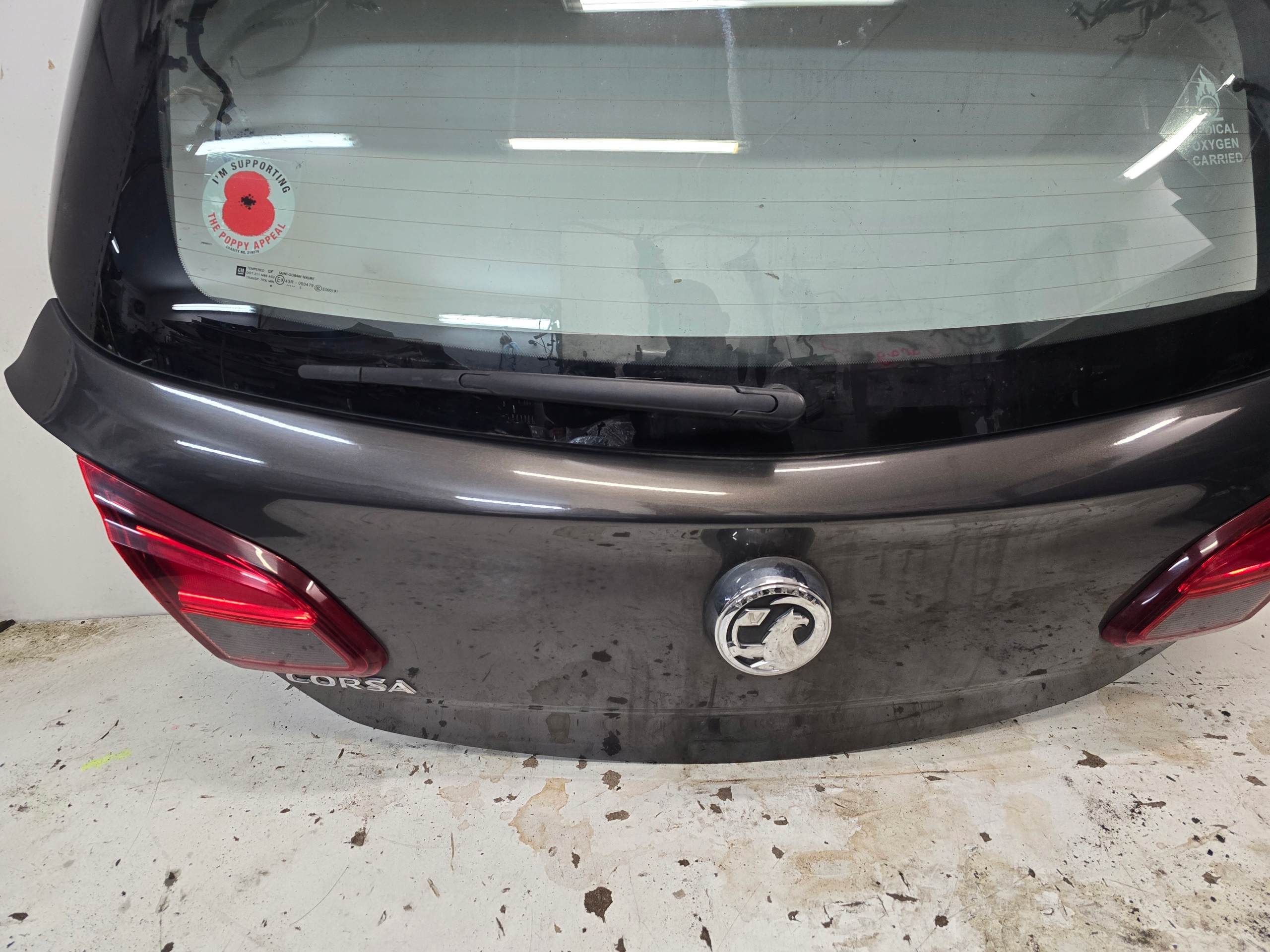 OPEL CORSA E 5D 5 door trunk door boot Z190