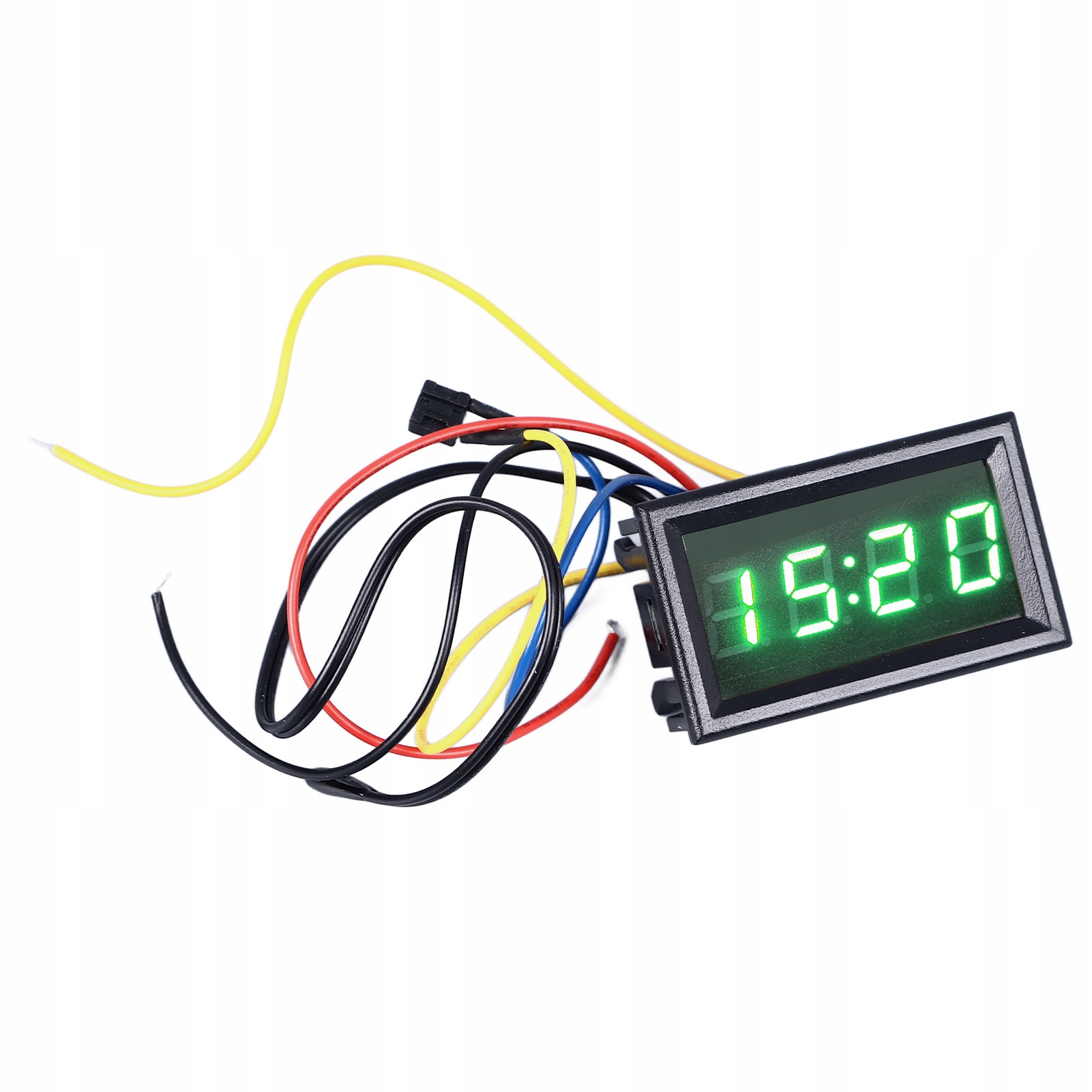 Inteligentny cyfrowy termometr samochodowy 3 w 1 Nightlight LED RF