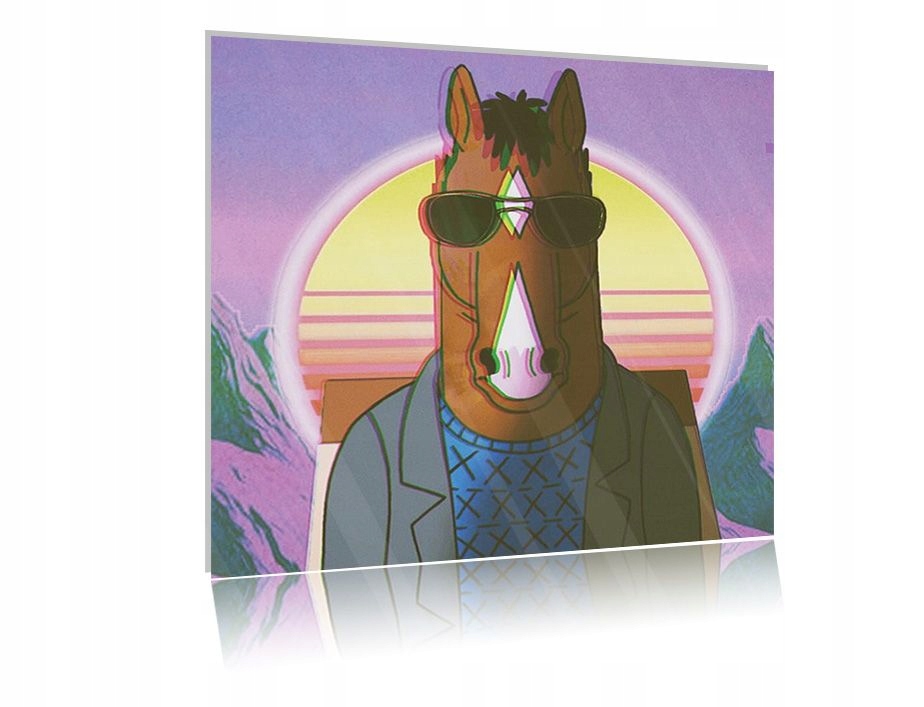 

Obraz szklany na szkle Bojack Horseman 01 50x50