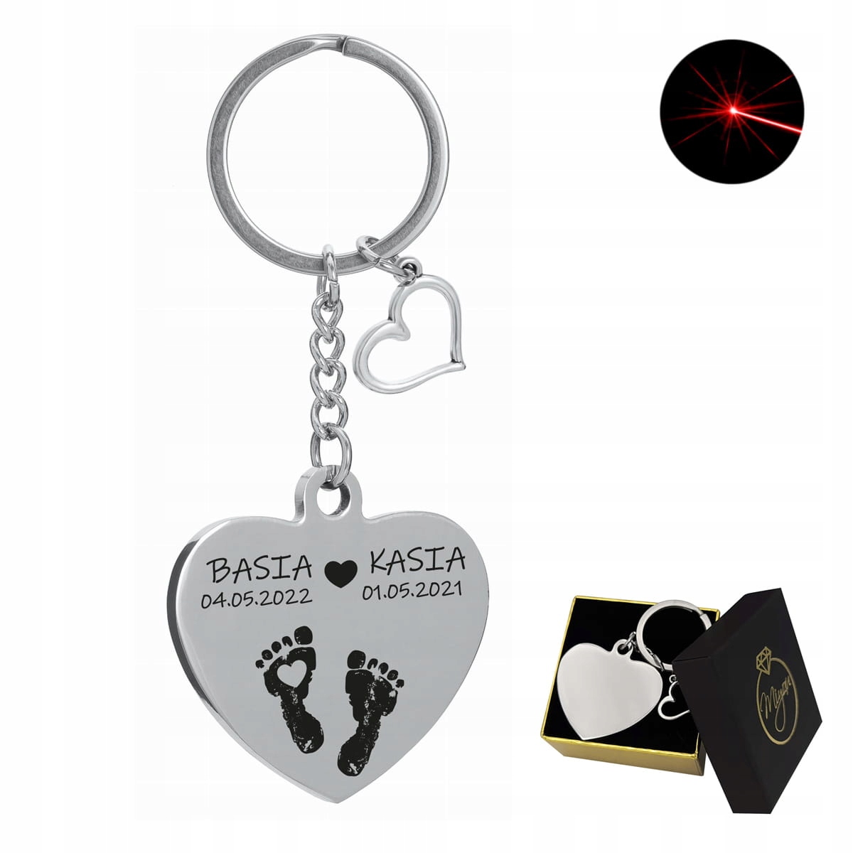 

Prezent na Dzień Ojca Brelok Do Kluczy Z Grawerem