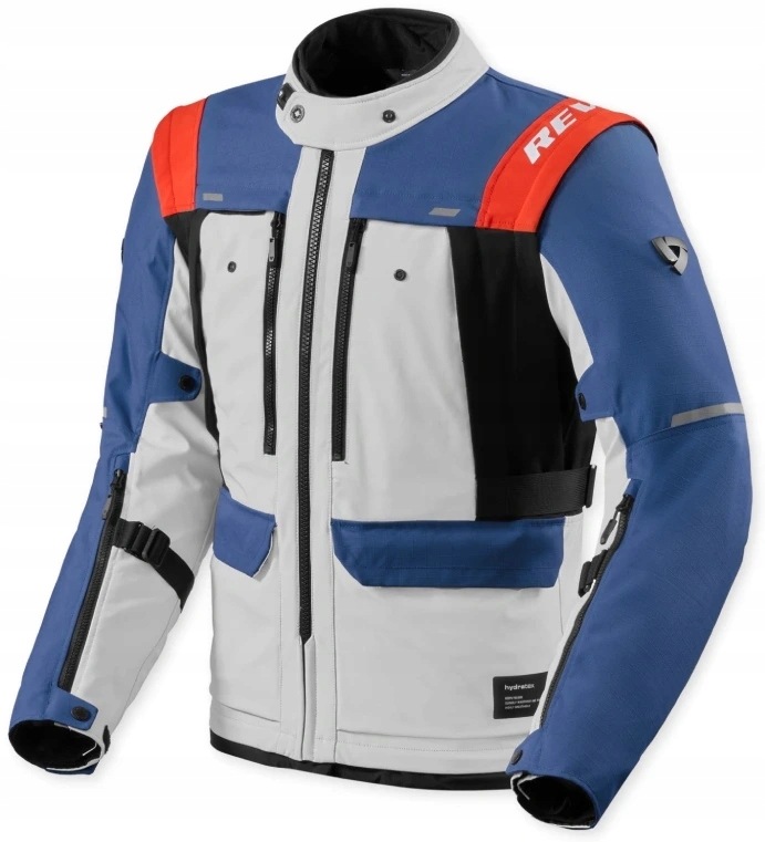 Rev'it Offtrack 3 H2O Blue Silver Kurtka Motocyklowa Tekstylna XXL
