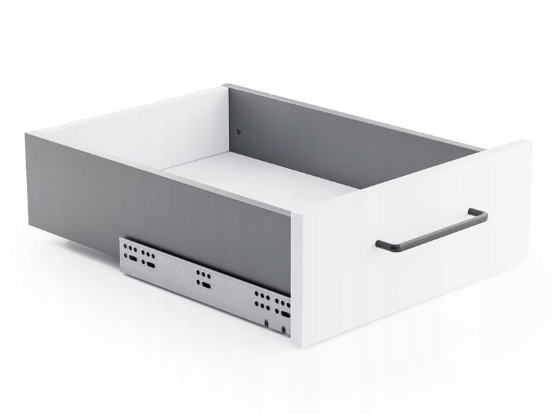 Aqbau šuplík DiBOX H121 L-500 mm antracit vodicí lišta nosnost 40 kg