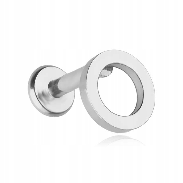 

Kolczyk labret kółko do ucha helix srebrny 1,2/6