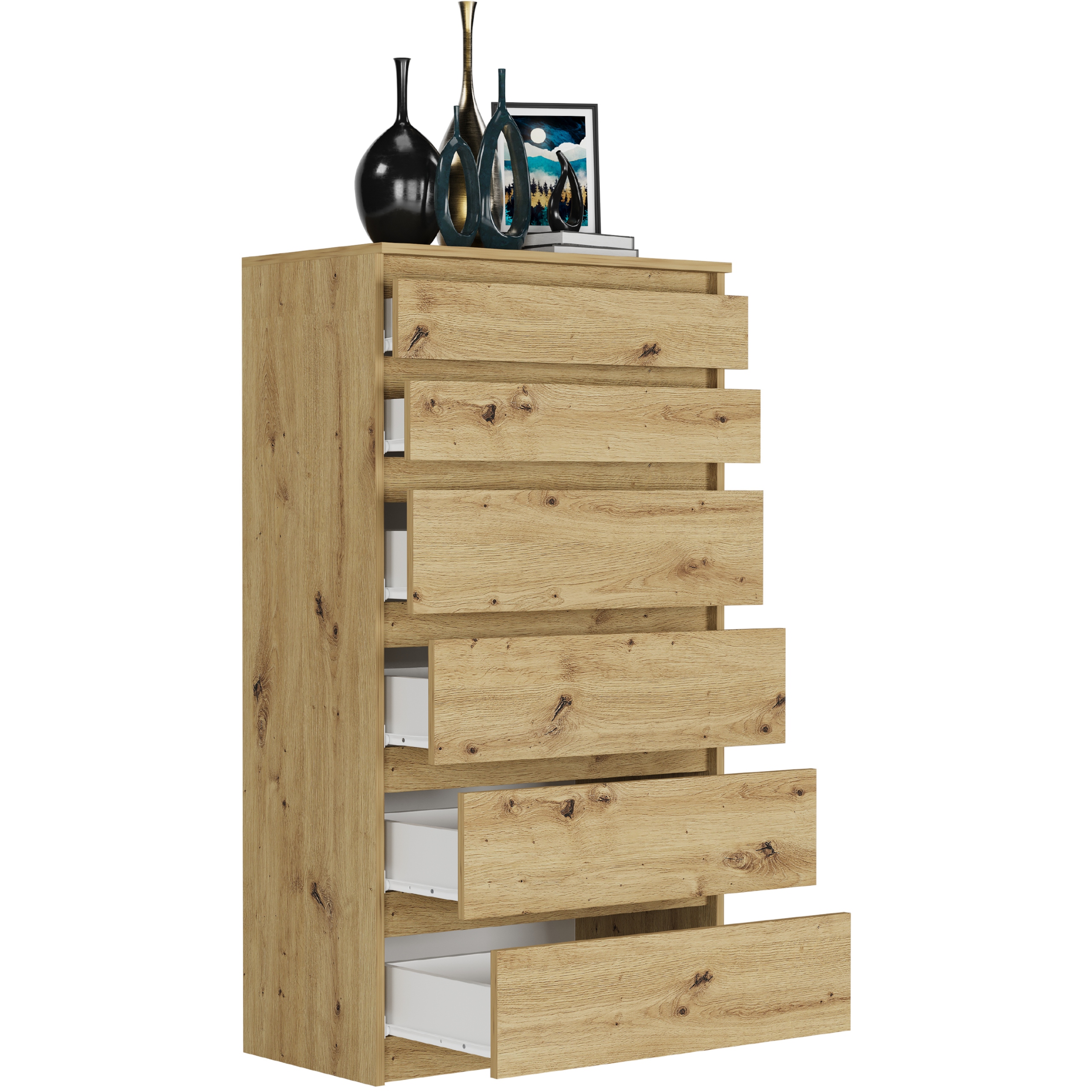 NOWOCZESNA KOMODA SZAFKA 6 SZUFLAD ARTISAN PL R-6 ARTISAN