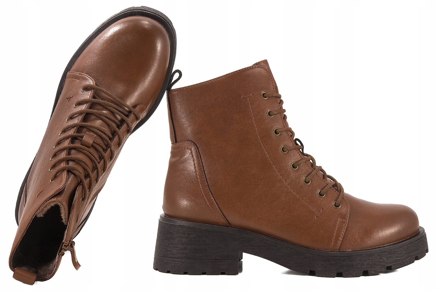 Sergio Leone TR704-S Zimní Boty Dámské Kotníkové Boty Trapery Kozačky Kůže 37