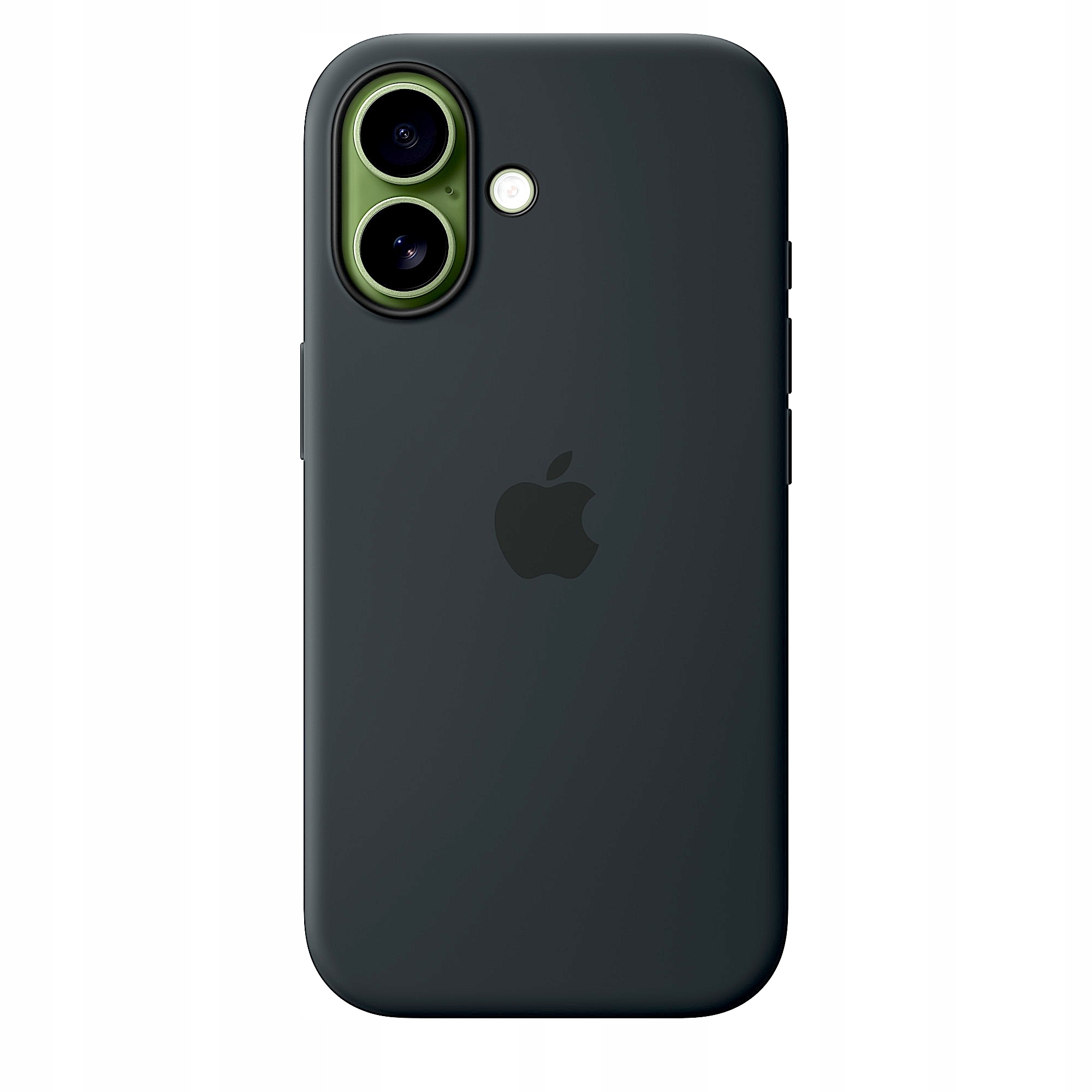 Silikonové pouzdro pro iPhone 17 Černé Zadní Kryt Silicone Case Black