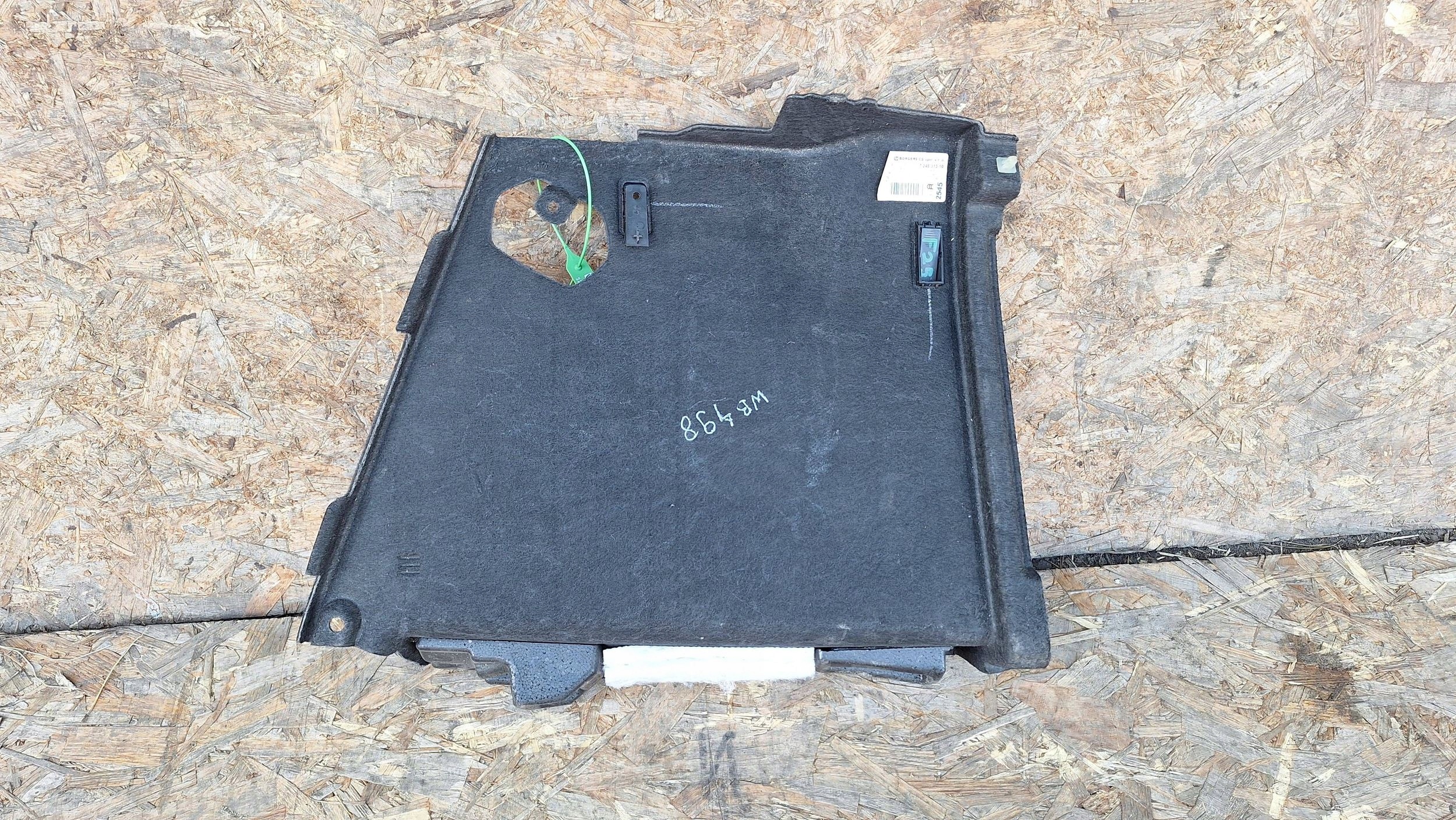 boot upholstery left 7245313 BMW X3 F25