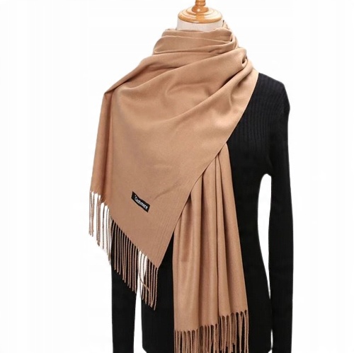 

Modny Damski Szal Chusta XL Szalik Camel