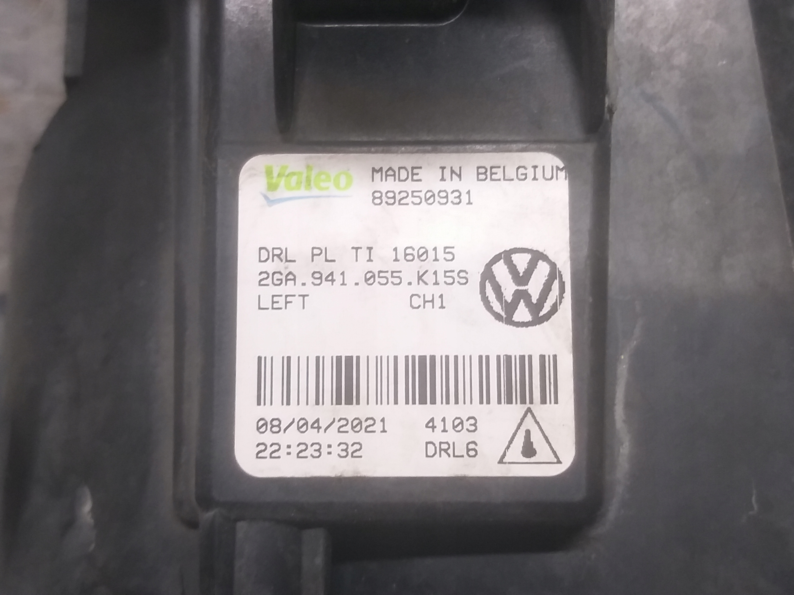 NEBELSCHEINWERFER LINKS VW T ROC T-ROC LED 2GA941055