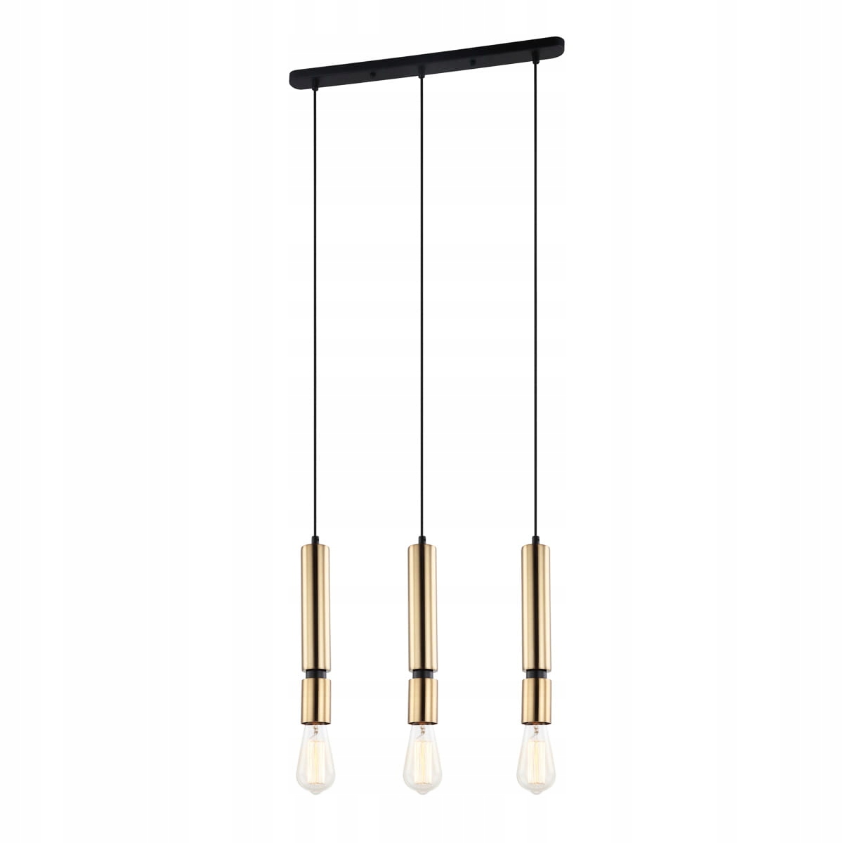 Závesná lampa Italux Torla Led moderná čierna