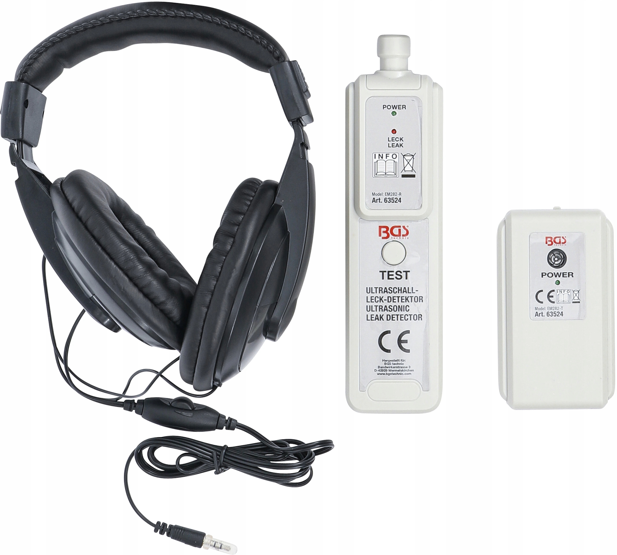 Bgs 63524, Ultrazvukový detektor úniku plynu, vzduchu, vody z nádoby