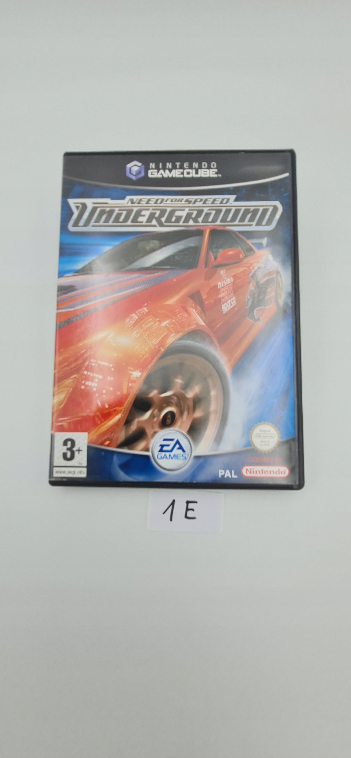 NINTENDO GAMECUBE NEED FOR SPEED UNDERGROUND