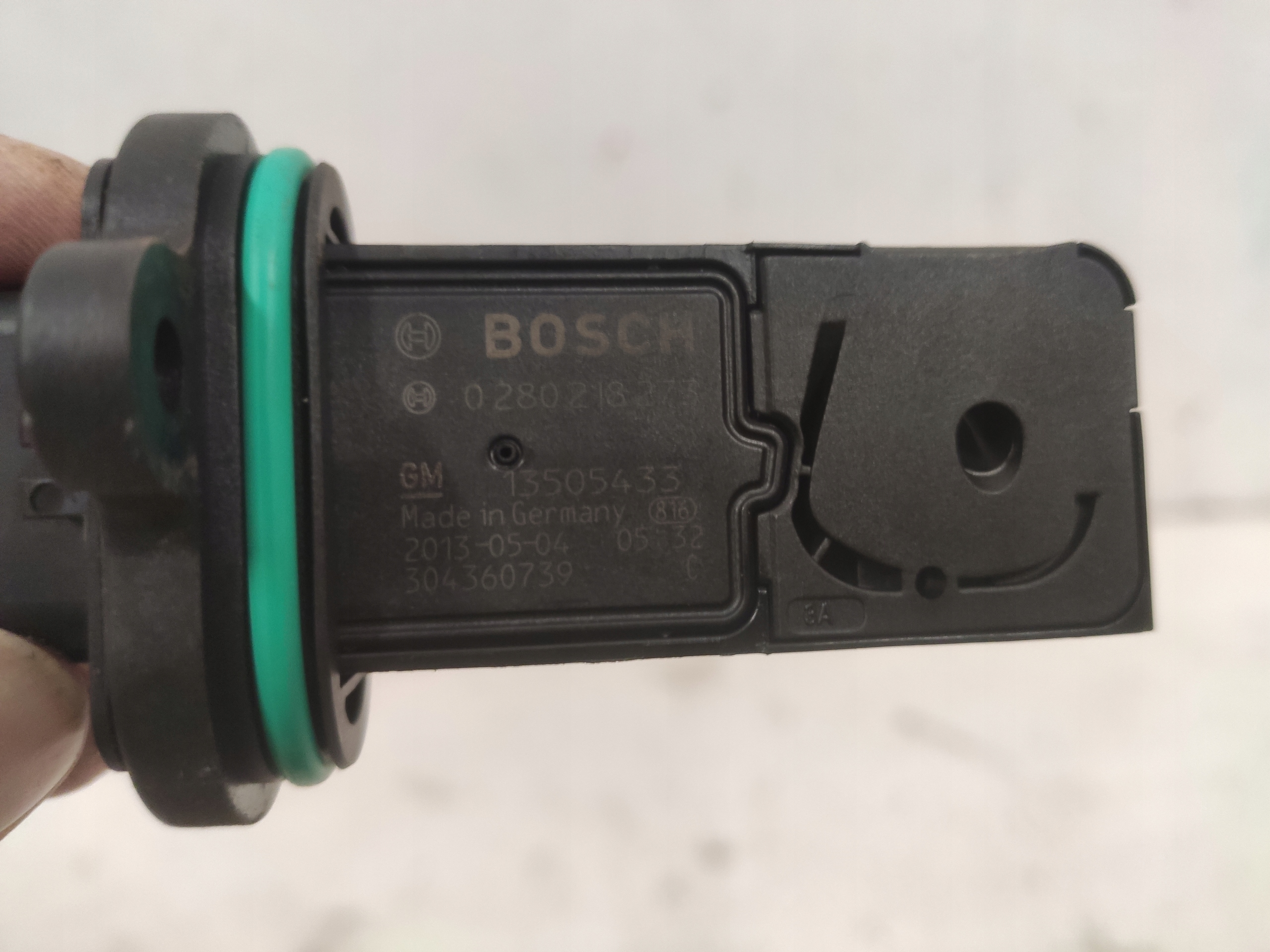 CHEVROLET TRAX MOKKA 1.4T flow meter of the engine
