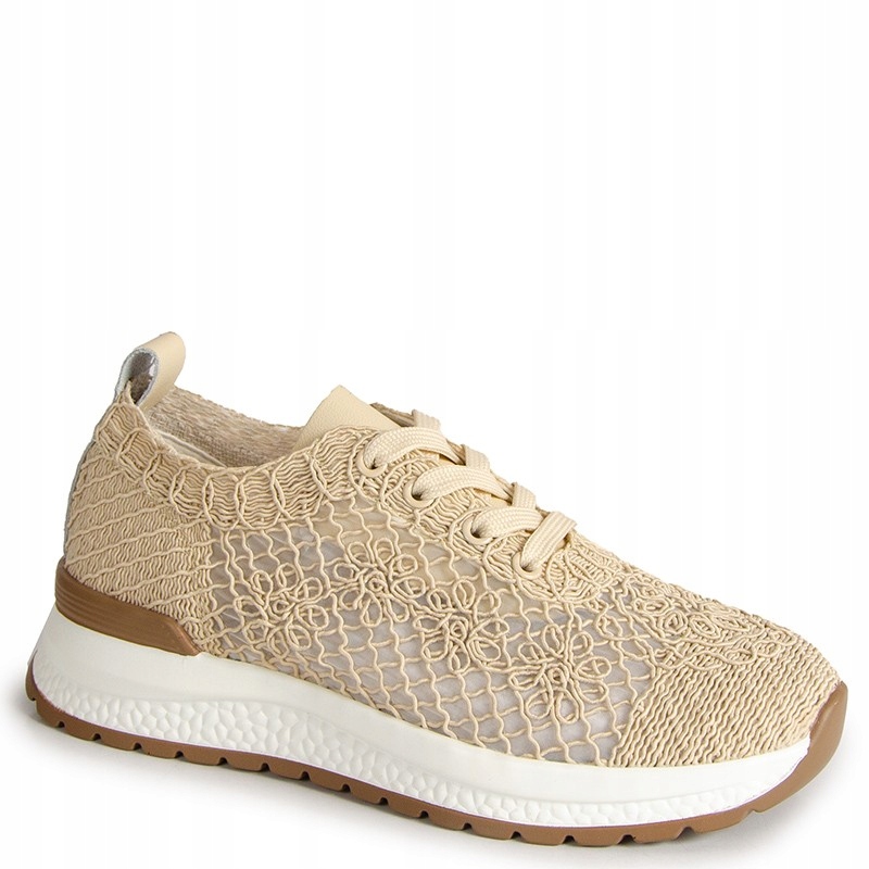 Filippo DP7615/26 Béžové Kožené Tenisky Adidasy 37