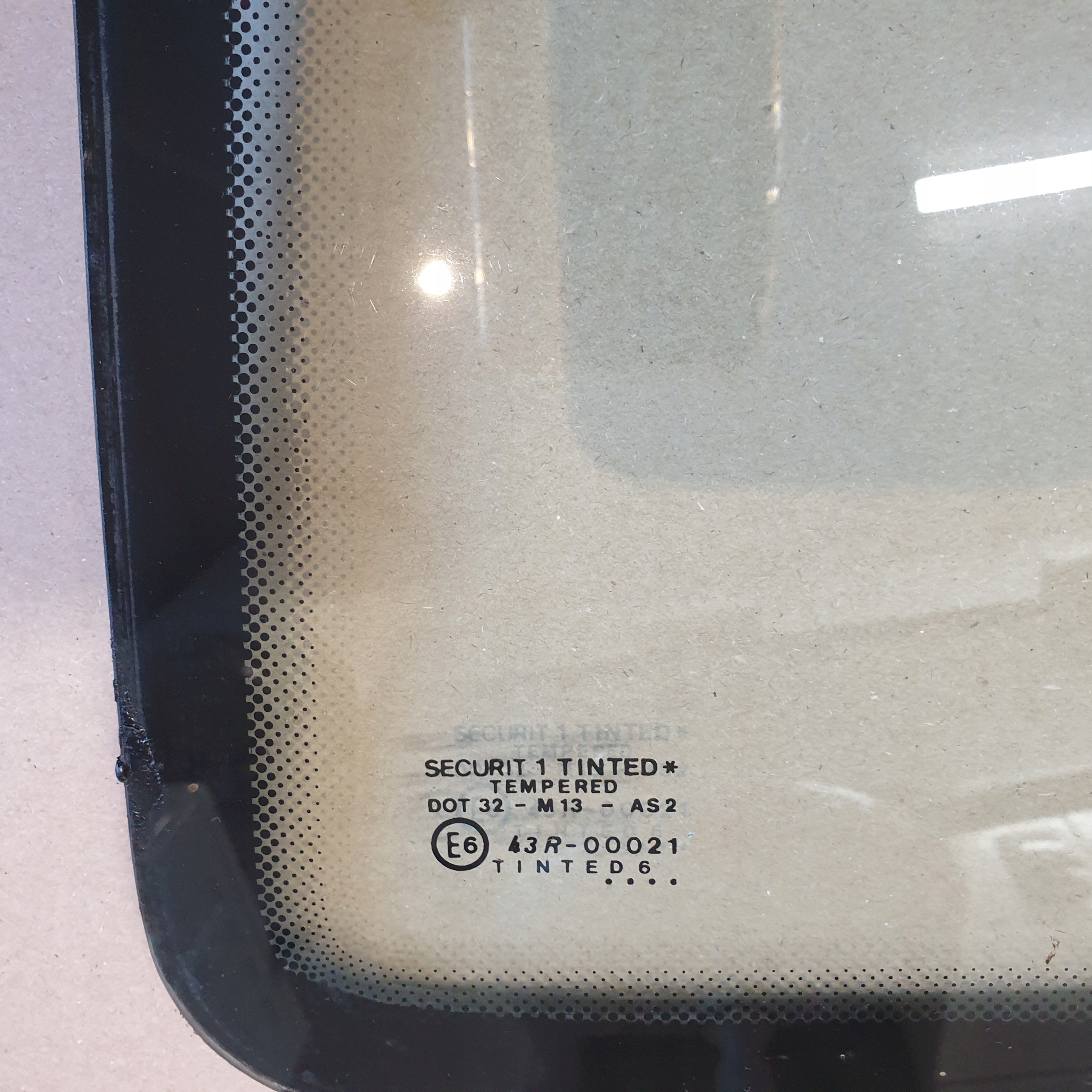 window bodywork side left rear part OPEL KADETT OE