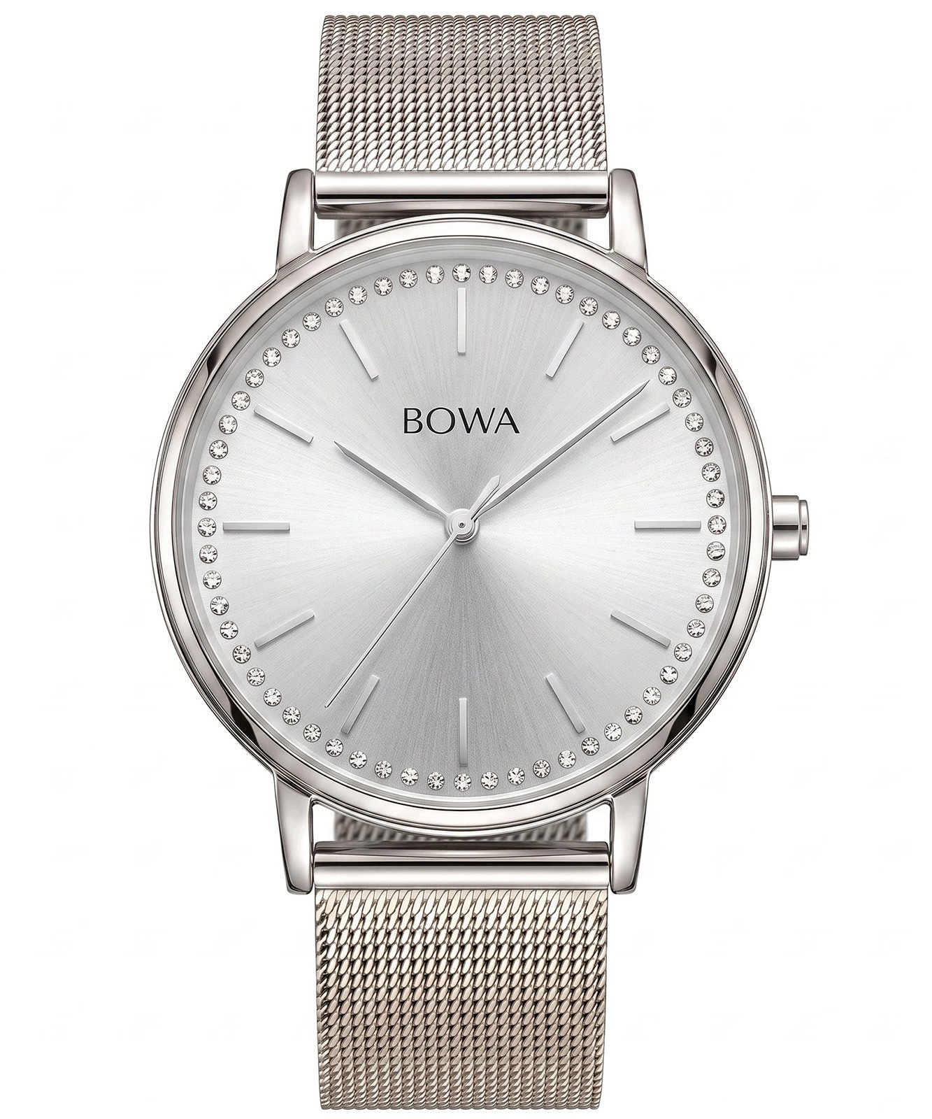 Hodinky Bowa Rio Full Silver Mesh 38