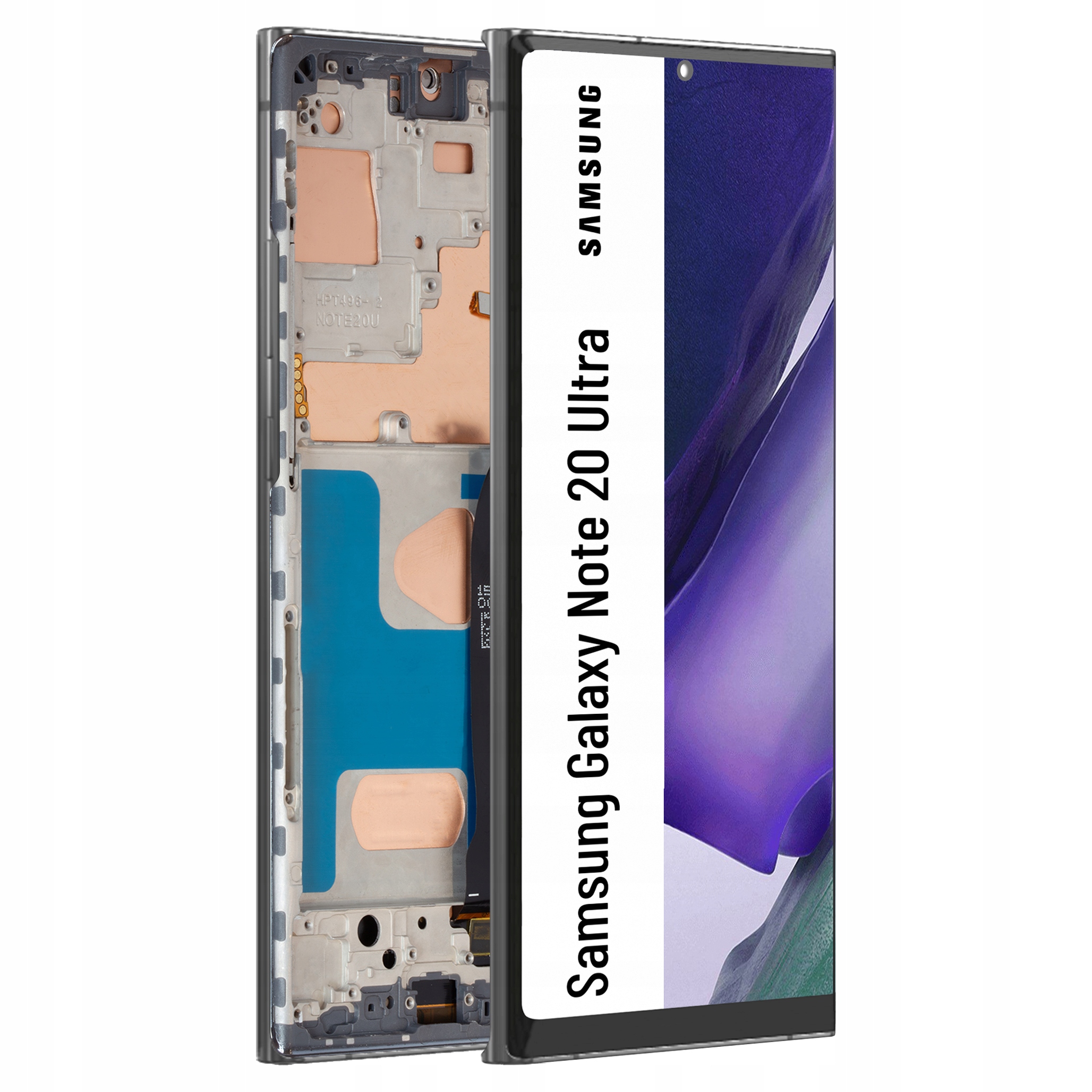 Displej pro Samsung Note 20 Ultra 4G, 5G LCD displej Incell Rámeček Černý