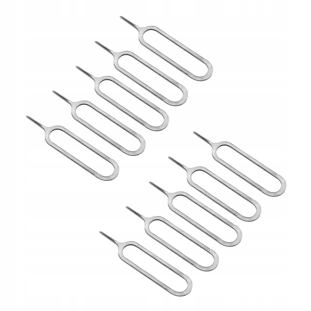 

10x kluczyk igła pin do wyciągania tacki karty Sim
