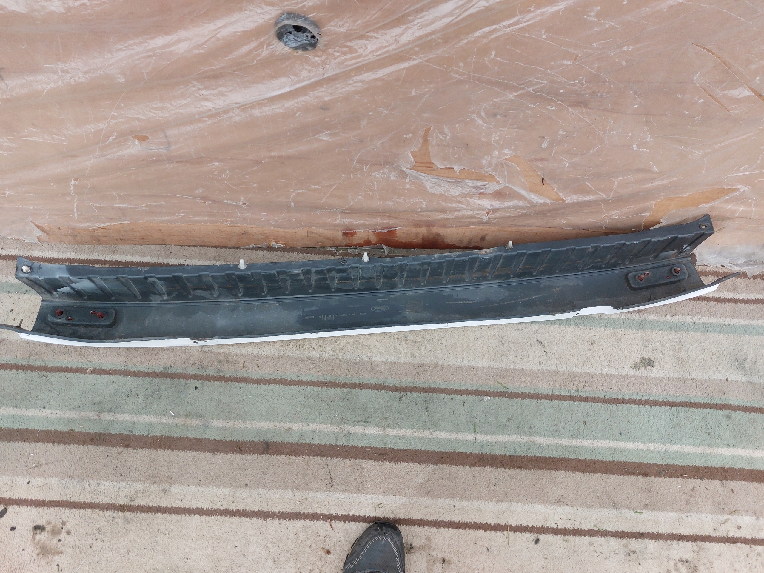 Ford Transit Custom 16r bumper rear part rear BK21-17E962-A