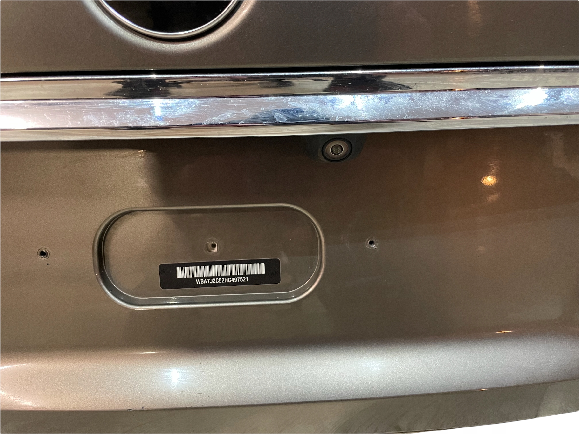 trunk door boot BMW 7 G11 G12