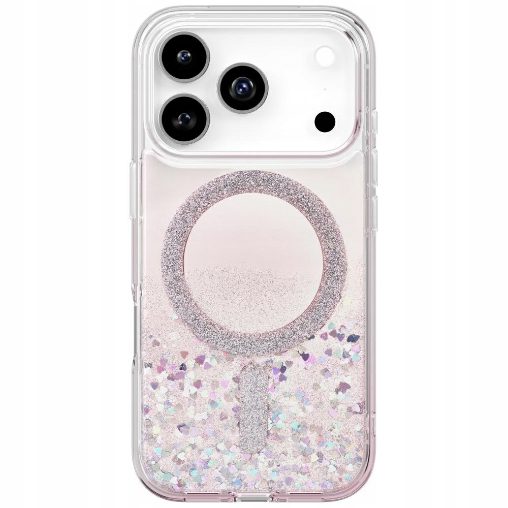 Etui Uniq Coehl Solea na iPhone 17 Pro Magnetic Charging różowe Uniq