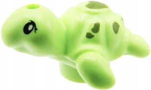 

Lego Friends mały żółw żółwik jasny zielony