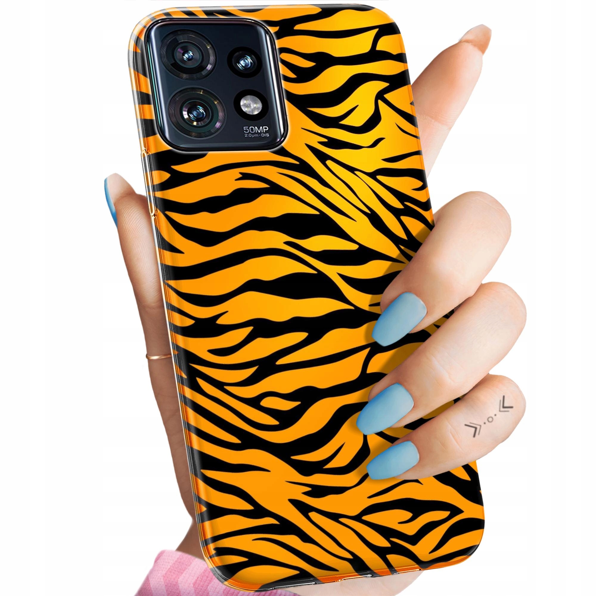 Etui Do Motorola Edge 40 Pro Tygrys Tygryesk Tiger Obudowa Pokrowiec