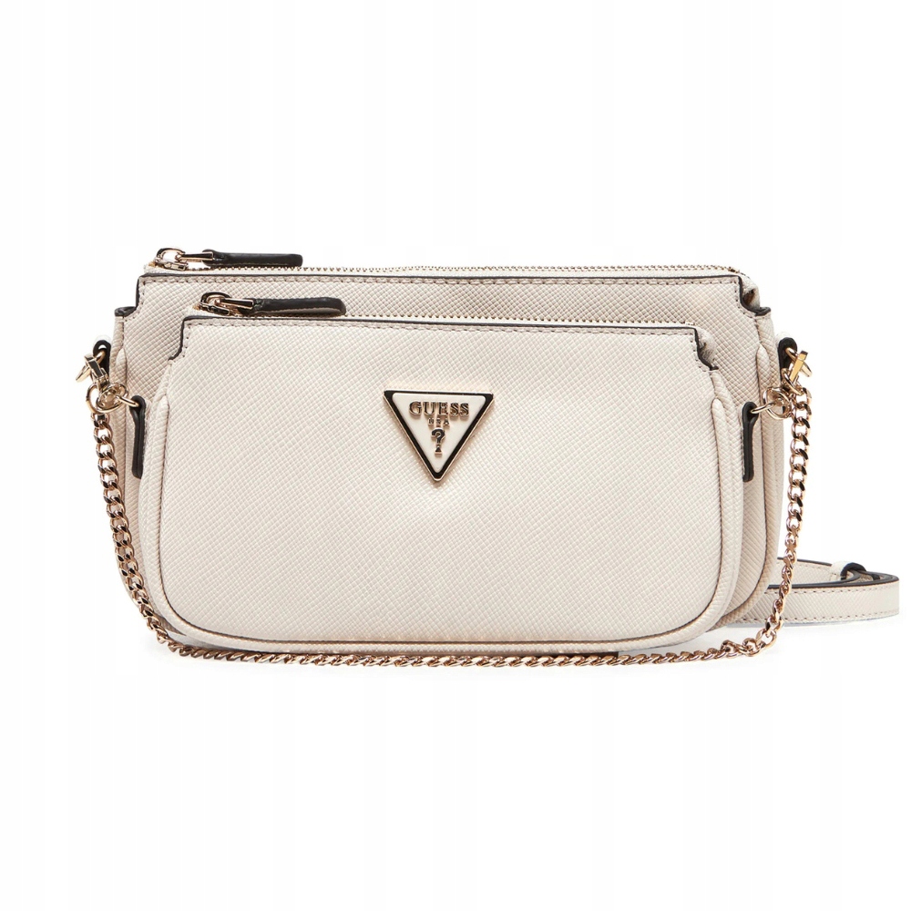 Guess Béžová dámská kabelka Noelle 2 v 1