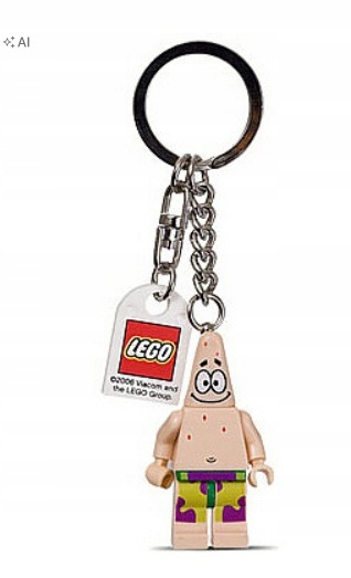 Brelok Lego 851839 Patrick SpongeBob Kanciastoporty