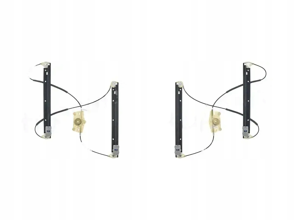 2x Podnośniki szyb TOPRAN L+P do AUDI A6 C6