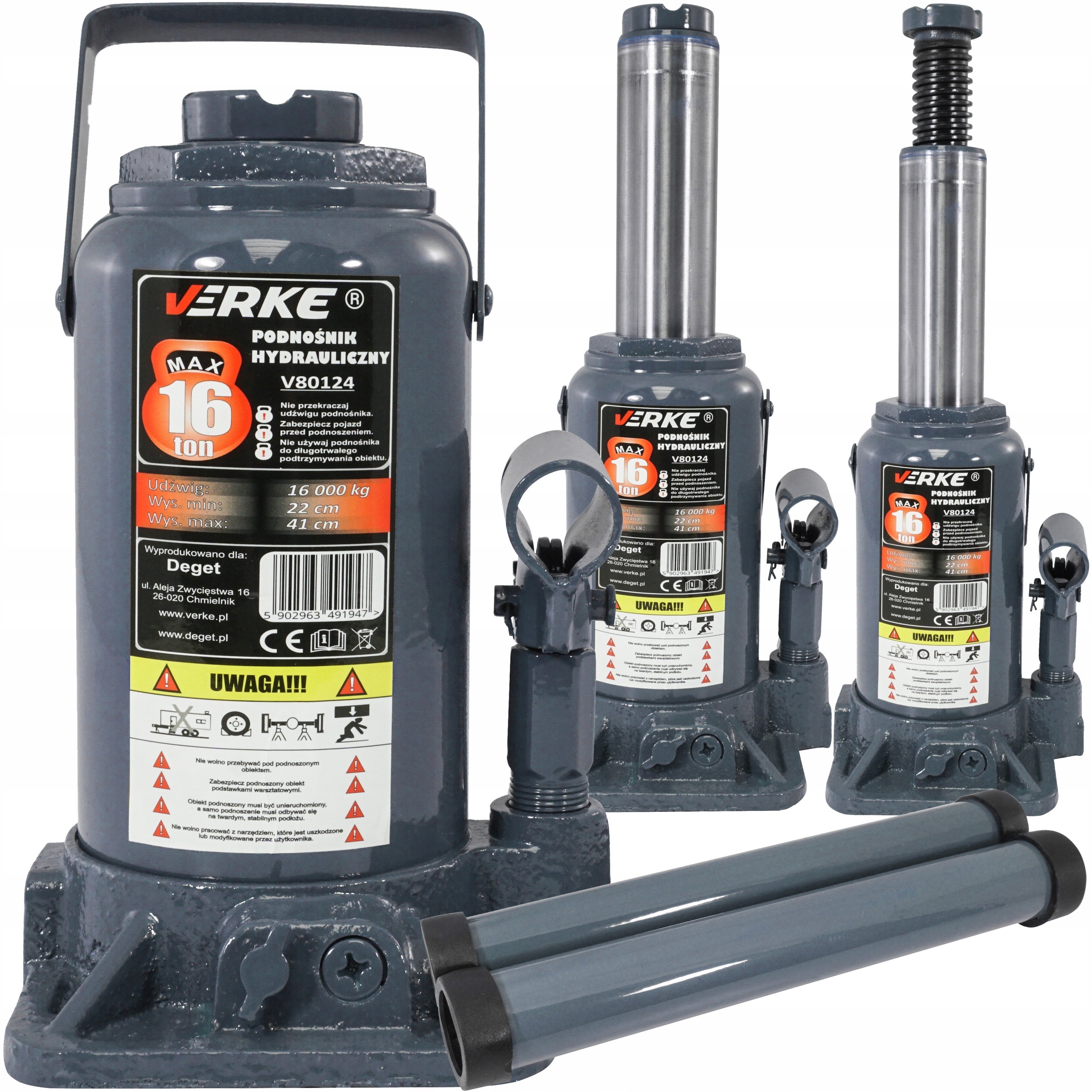 VERKE ГИДРАВЛИЧЕСКИЙ ПОДЪЕМНИК 16T