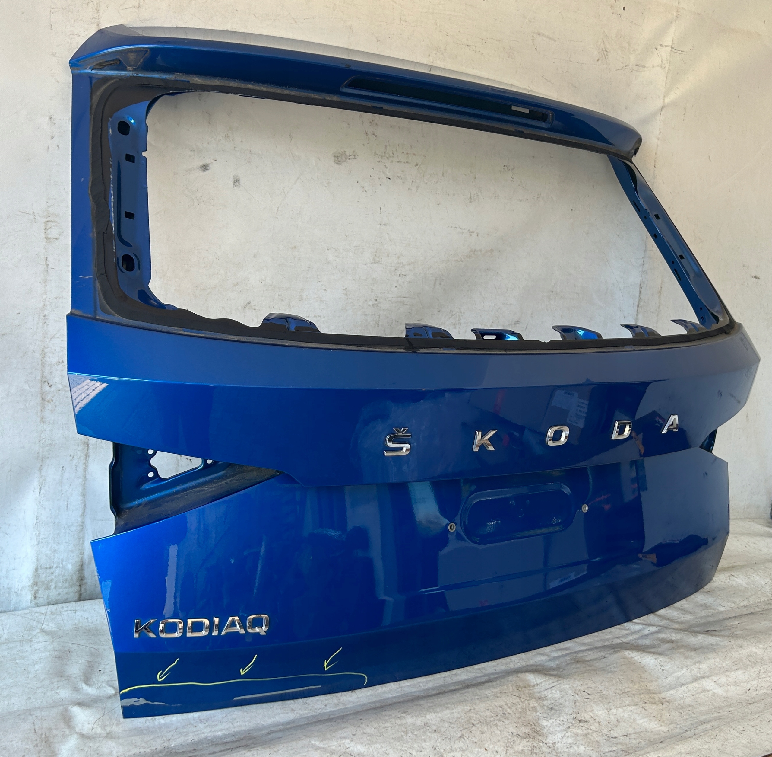 trunk door boot rear part rear SKODA KODIAQ