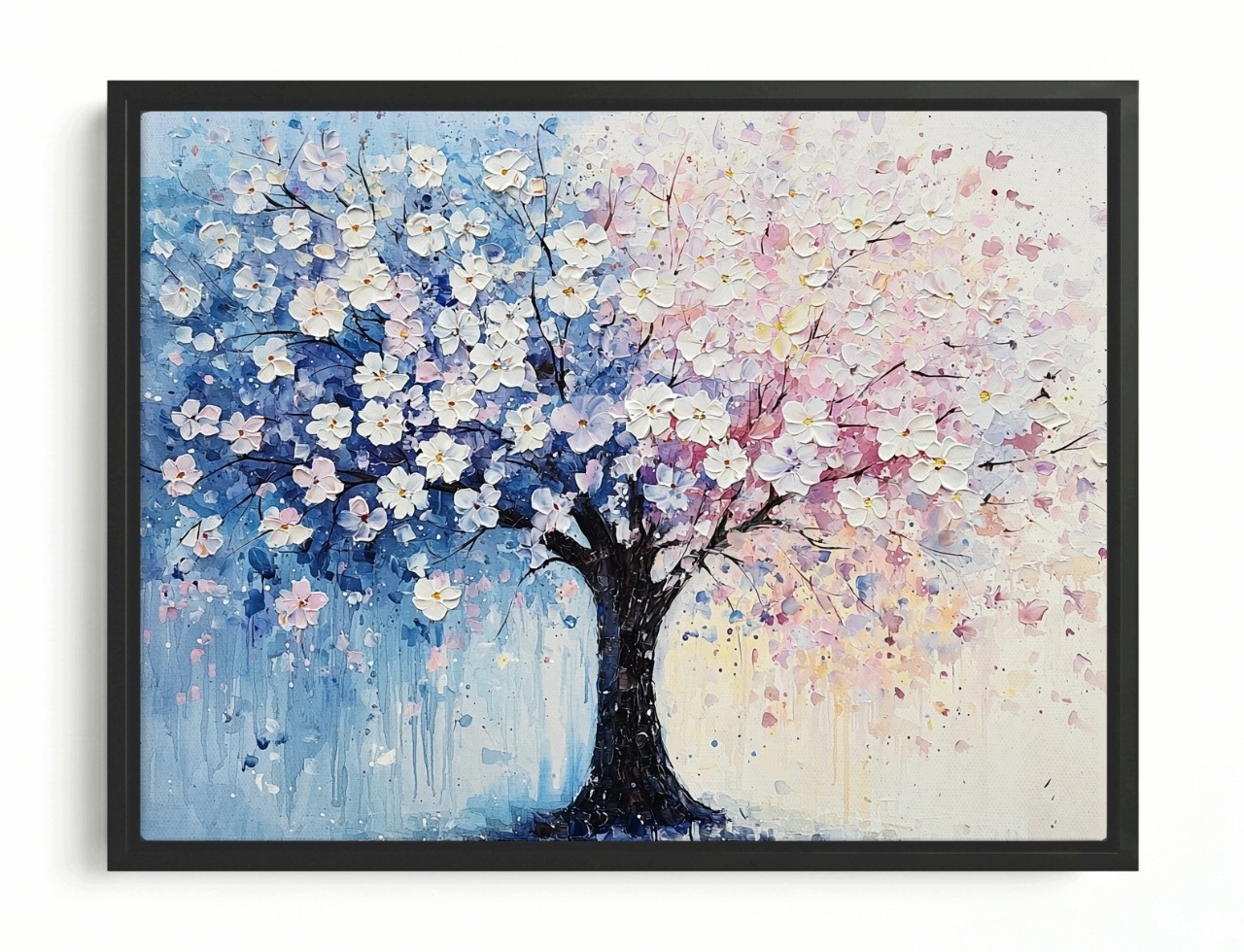 Obraz Rama American Box Príroda Príroda Záhrada Strom Kvety Jar 80x60