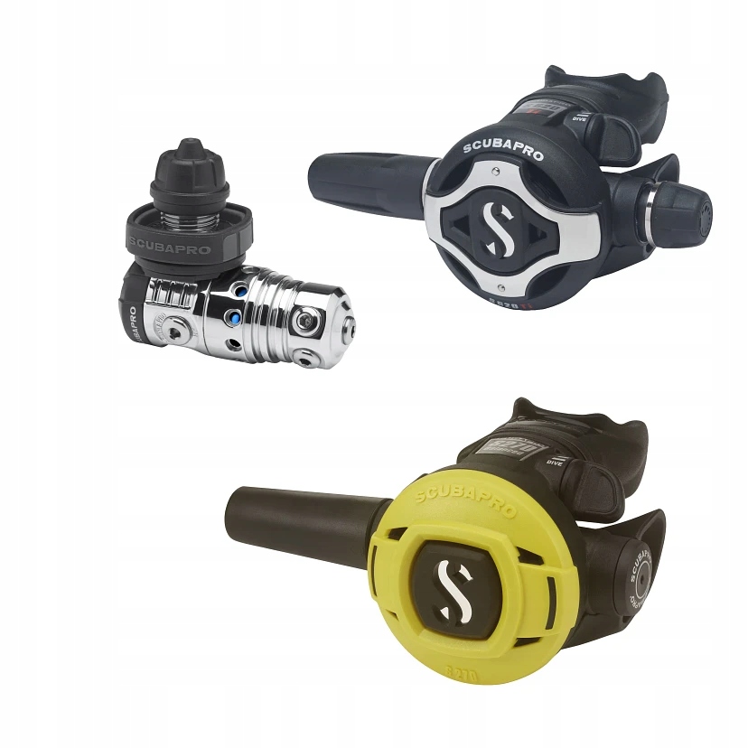 Automaty oddechowe Scubapro MK25 Evo S620TI S270 (Czarny)