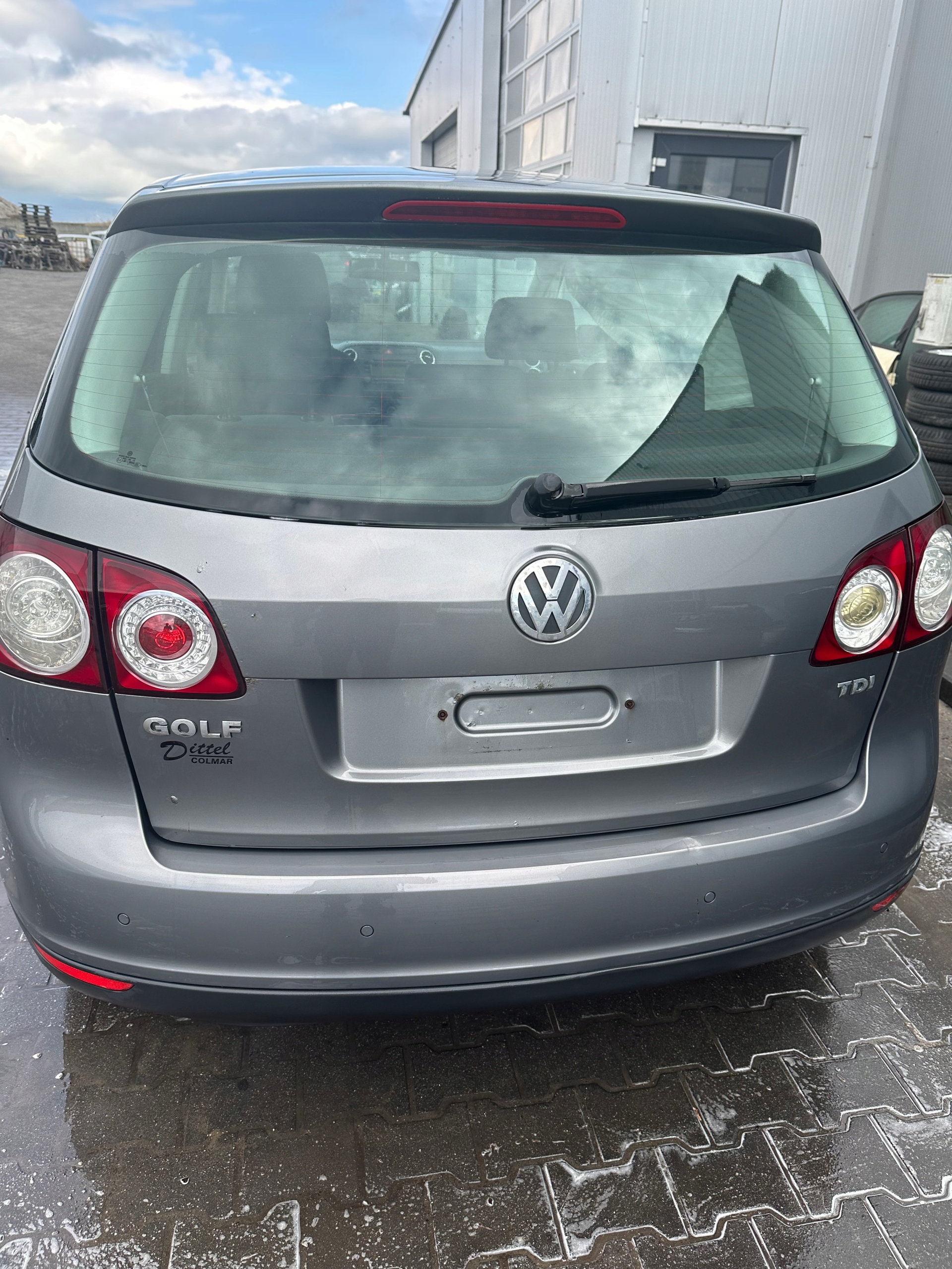 VW GOLF 5 В ПЛЮС La7t КРЫШКА БАГАЖНИКА В СБОРЕ