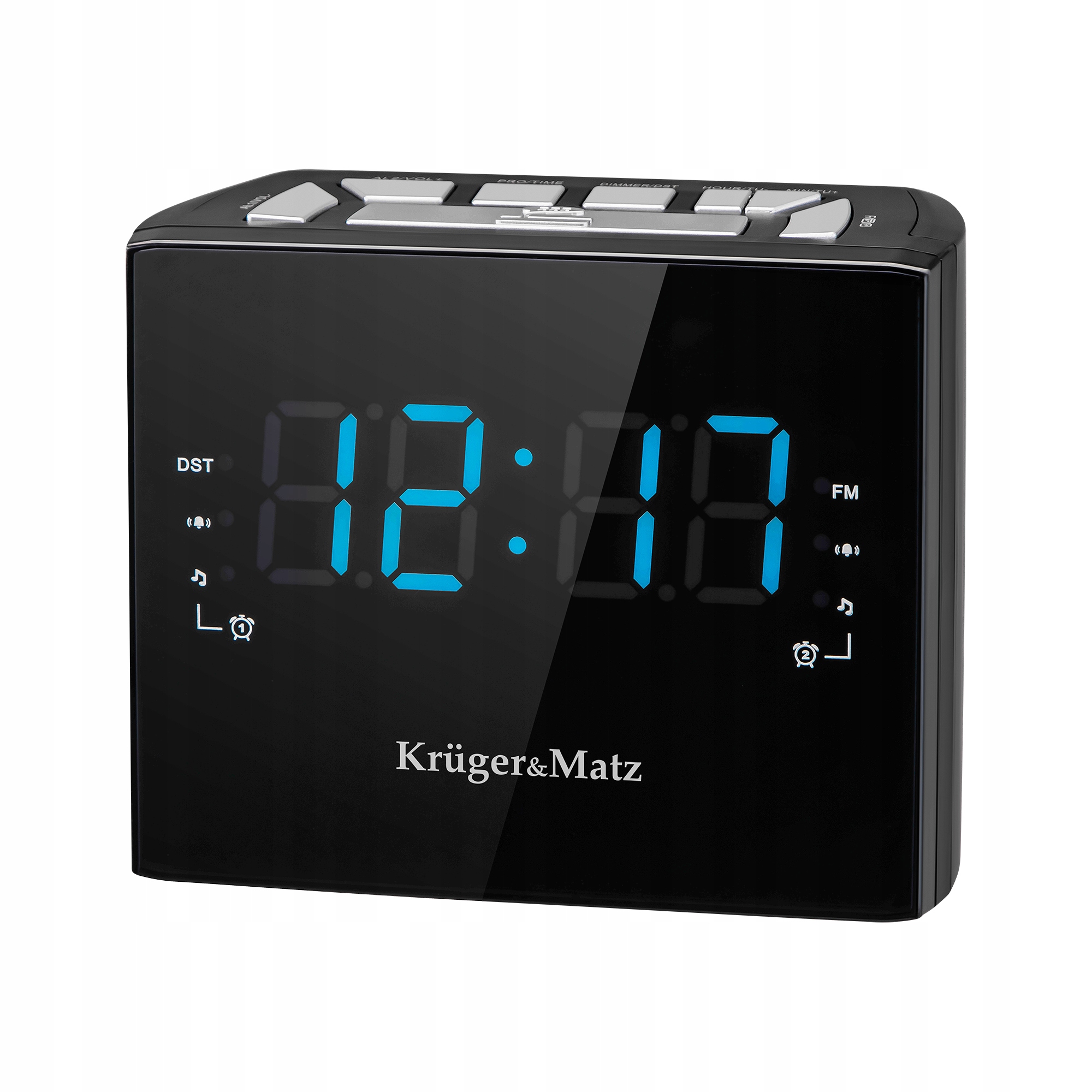 Radiobudzik Kruger&Matz model KM0821 Radio Budzik Fm