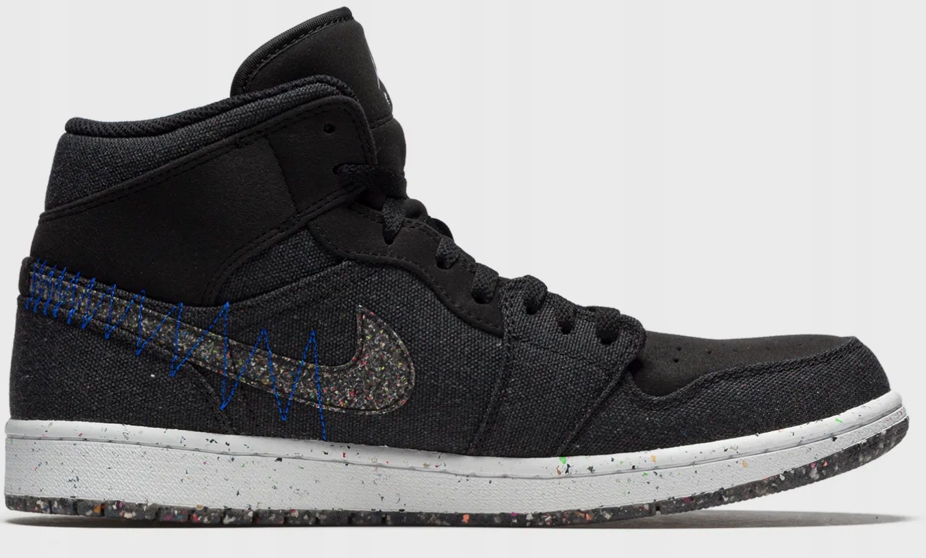 Pánské sportovní boty vysoké černé Air Jordan 1 Mid DM3529-001 vel. 40