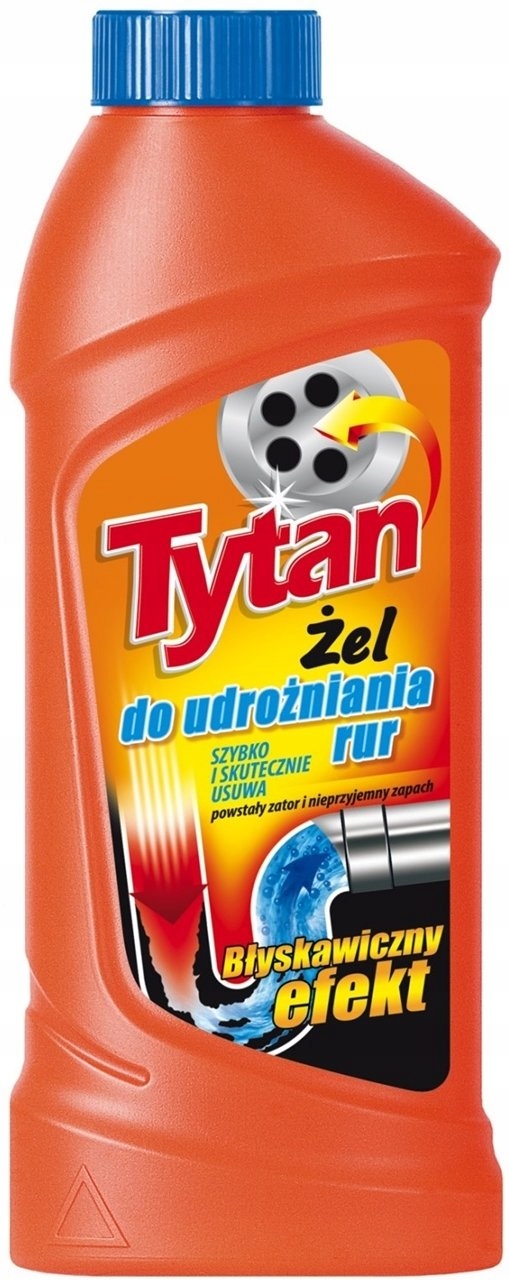 

Tytan Żel Do Udrożnienia Rur 500G