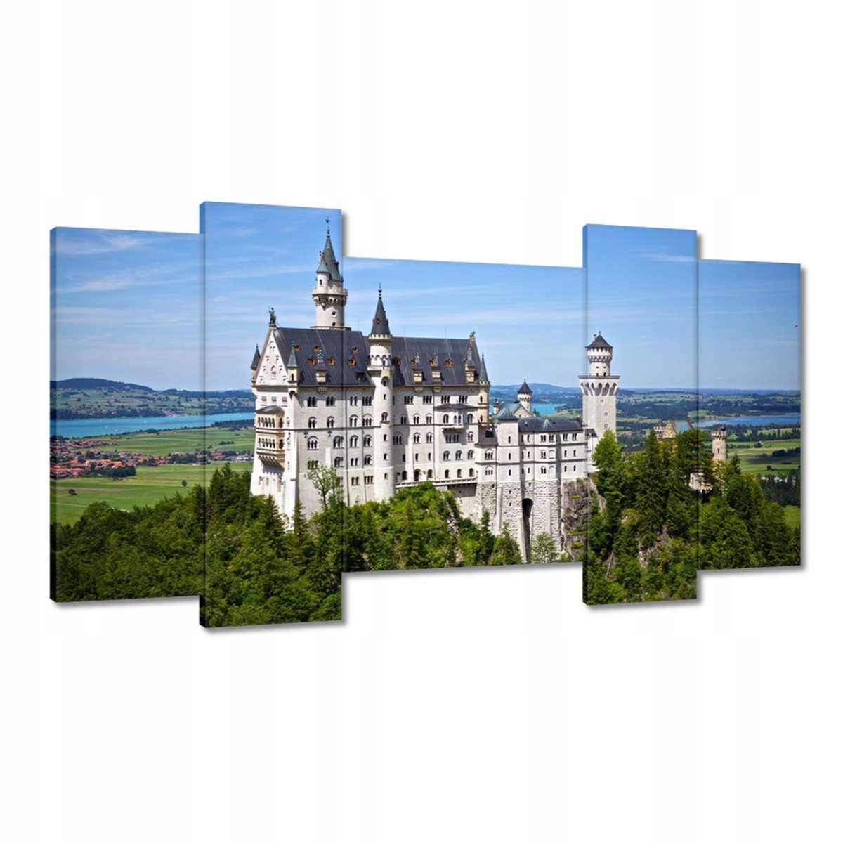 Obrazy 120x65 Zámek Neuschwanstein