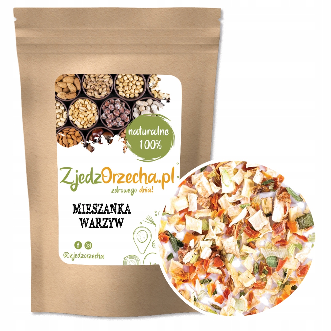 Levně Směs Zeleniny Kostka Bez Soli Do Polévek 10 kg