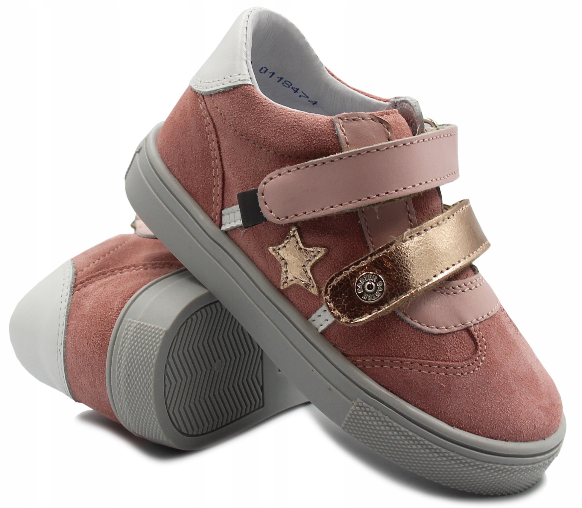 

Buty Skórzane Dziewczęce Profilaktyka 11430010 23