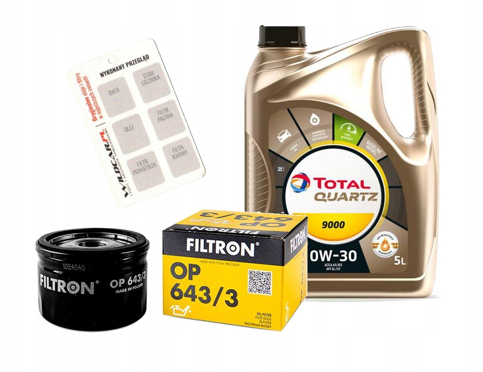 Filtr olej Renault Laguna II 1.4, 1.6, 1.8, 2.0